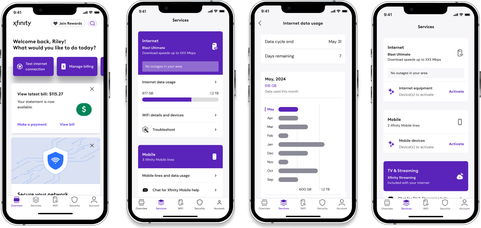 Evolving the Xfinity App experience