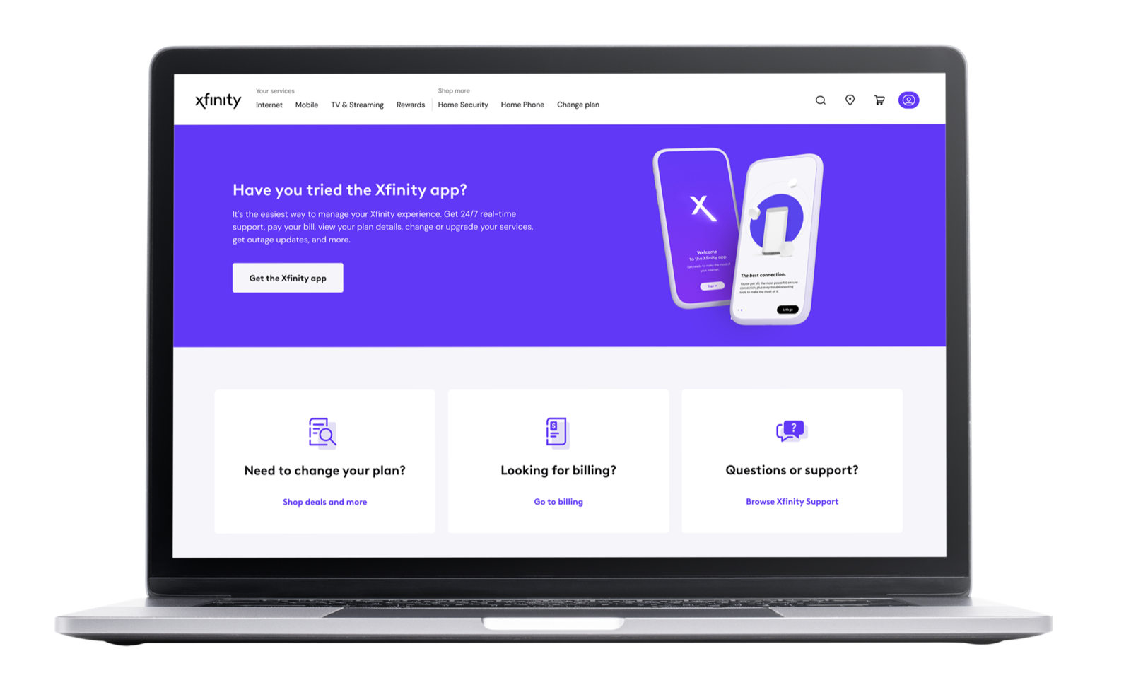 Rebuilding Xfinity.com as a self-service destination